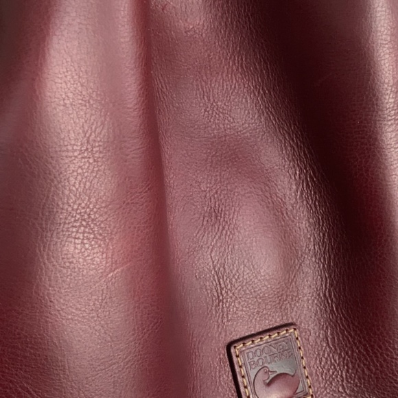 Dooney & Bourke Florentine Brenna Exquisite Leather Stunning Color - Picture 2 of 11